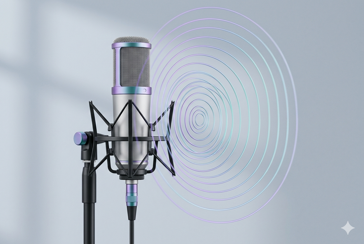 Micrófono profesional de audio