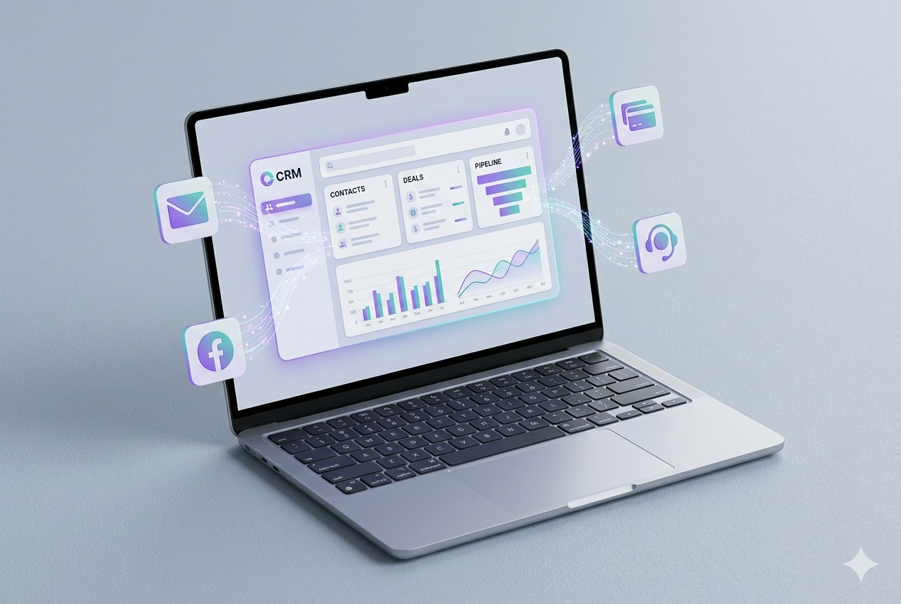 Conexiones de red y datos integrados